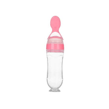 Load image into Gallery viewer, Baby Silicone Spoon Bottle Feeder
